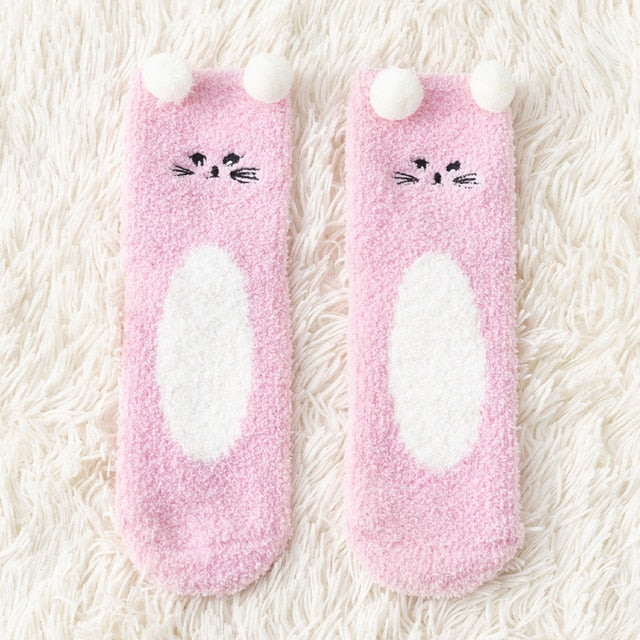 Fuzzy Socks Winter Warm Fleece