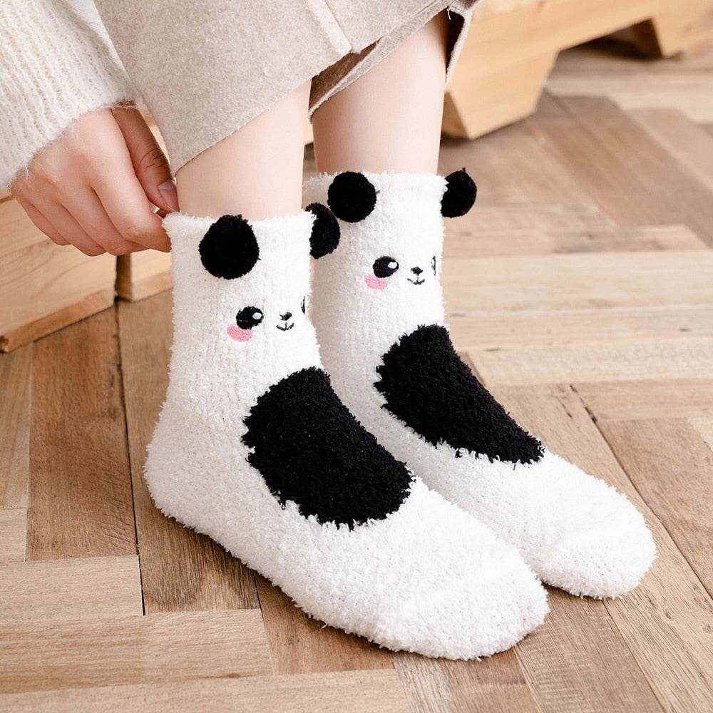 Fuzzy Socks Winter Warm Fleece
