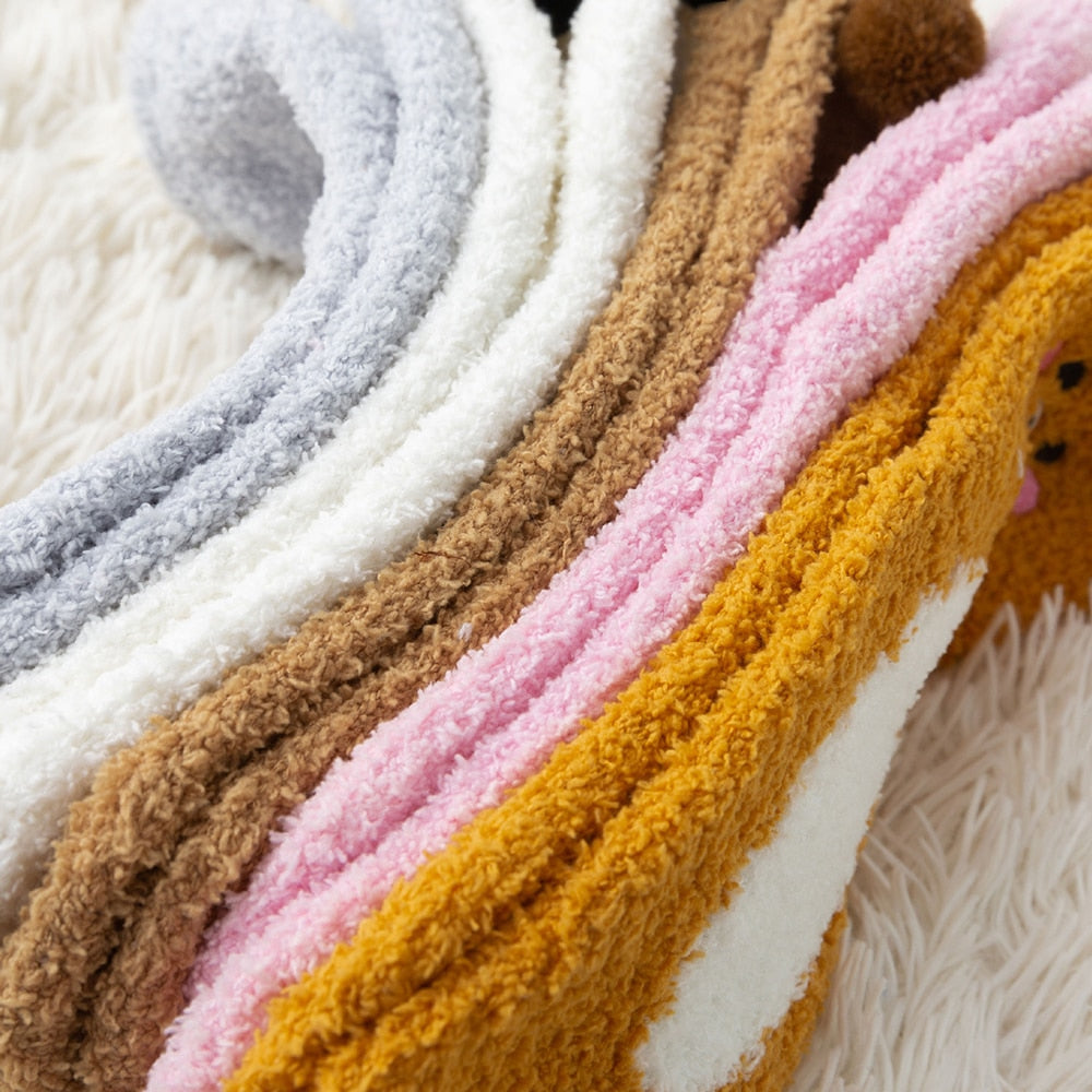 Fuzzy Socks Winter Warm Fleece