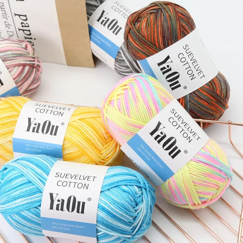 Suevelvet Cotton Knitting Yarn
