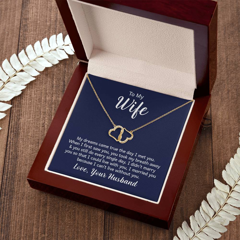 Everlasting Love Necklace - For Wife From Husband